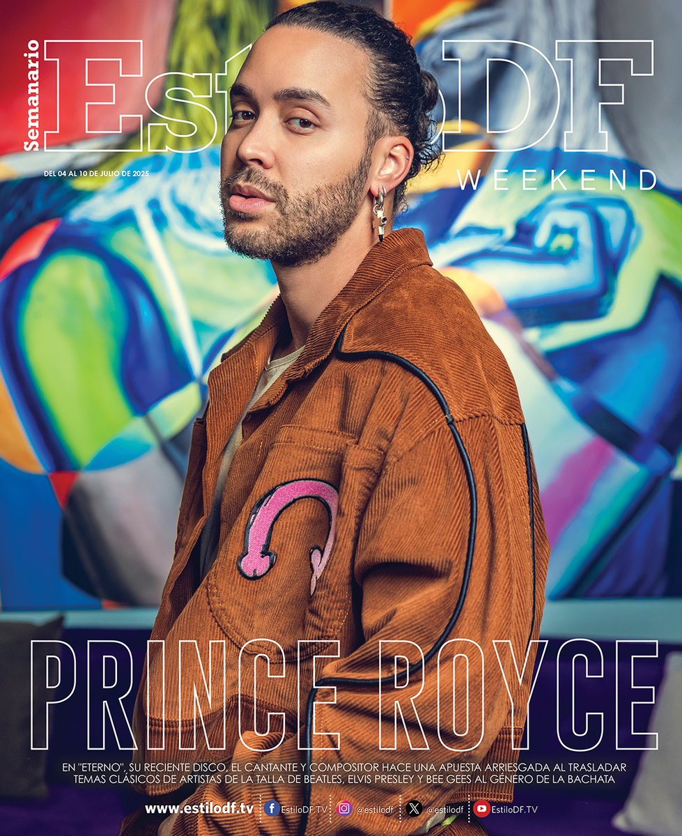 Viernes de EstiloDFWeekend co <a href="/PrinceRoyce/">Prince Royce</a> en portada.

En Eterno, su nuevo disco, reinventa clásicos de Beatles, Elvis Presley y Bee Gees en bachata.

👉estilodf.tv/estilodf-princ…

📍 Hotel Pug Seal