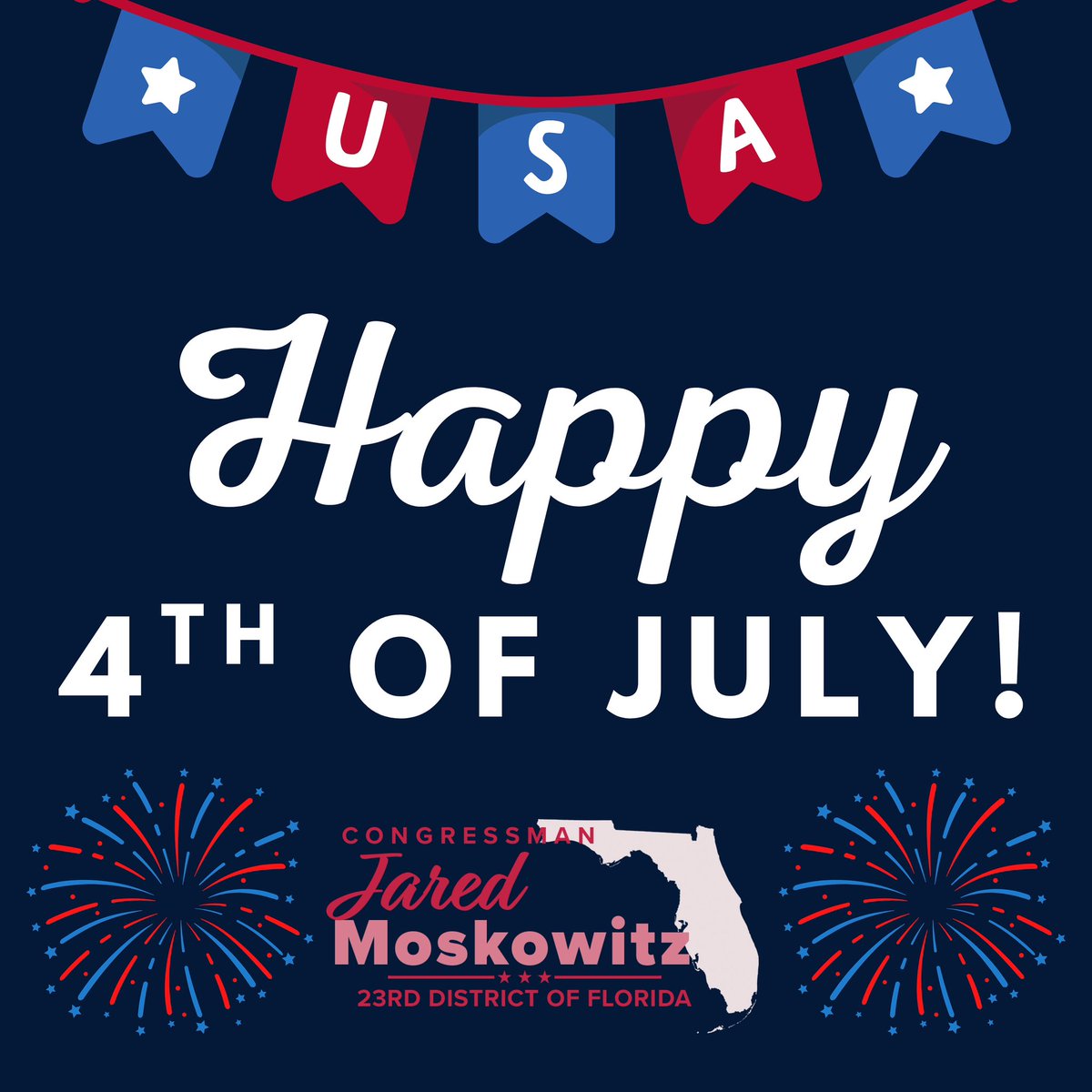 RepMoskowitz's tweet image. Wishing everybody a safe and happy Independence Day! 🇺🇸