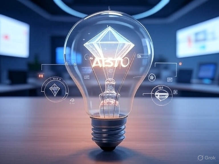 AISTOtoken's tweet photo. 💡 Lightbulb moment: Why rent compute when you can OWN a piece of the infrastructure?

AISTO's tokenization turns GPU power from an expense into an investment 💎

#OwnDontRent #Infrastructure https://t.co/I6Gw5XdaNZ
