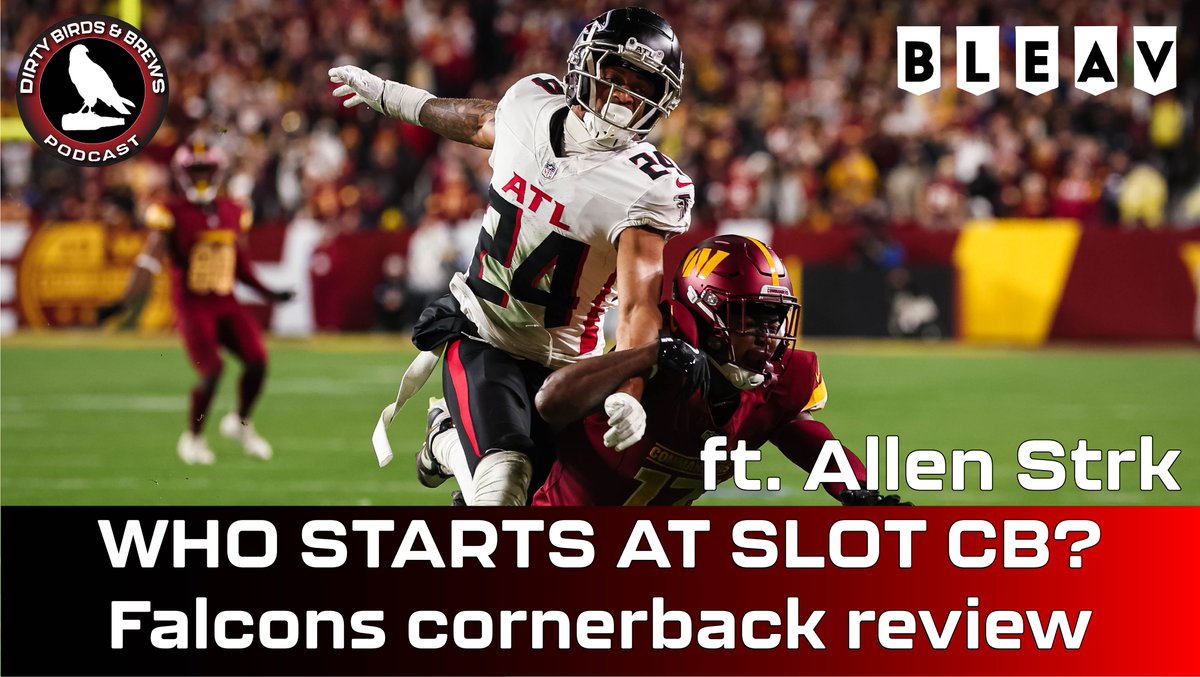 Kevin Knight (@falcoholickevin) on Twitter photo It's time to take a closer look at cornerback, as <a href="/allenstrk/">Allen Strk</a> and I discuss the state of the #Falcons slot competition and how AJ Terrell/Mike Hughes stack up as a duo. <a href="/TheFalcoholic/">The Falcoholic</a> <a href="/BleavNetwork/">Bleav</a>
📺: youtu.be/L0E2q9pQ7Vk It's time to take a closer look at cornerback, as <a href="/allenstrk/">Allen Strk</a> and I discuss the state of the #Falcons slot competition and how AJ Terrell/Mike Hughes stack up as a duo. <a href="/TheFalcoholic/">The Falcoholic</a> <a href="/BleavNetwork/">Bleav</a>
📺: youtu.be/L0E2q9pQ7Vk
