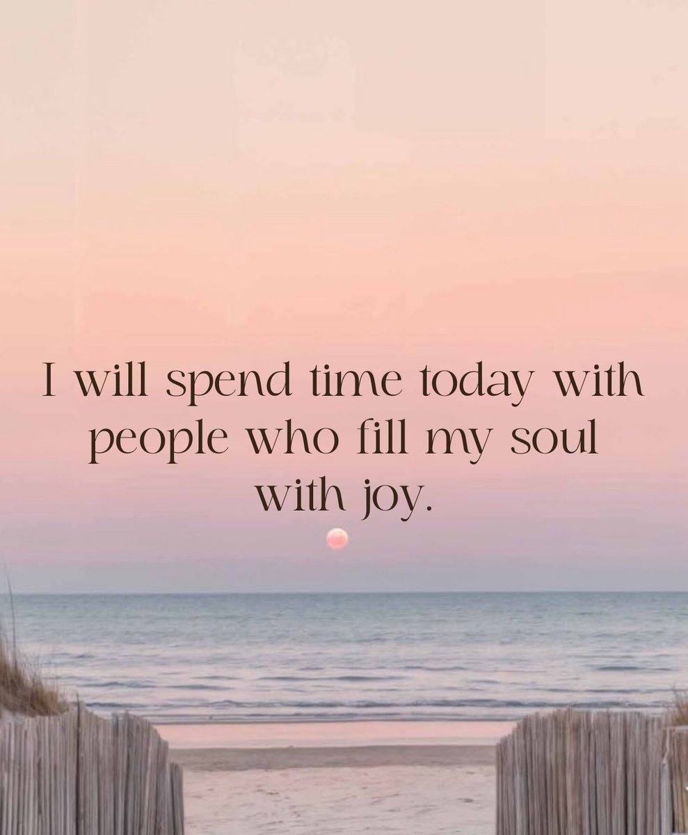 Morning motivation! May you spend time today with those who give you energy.