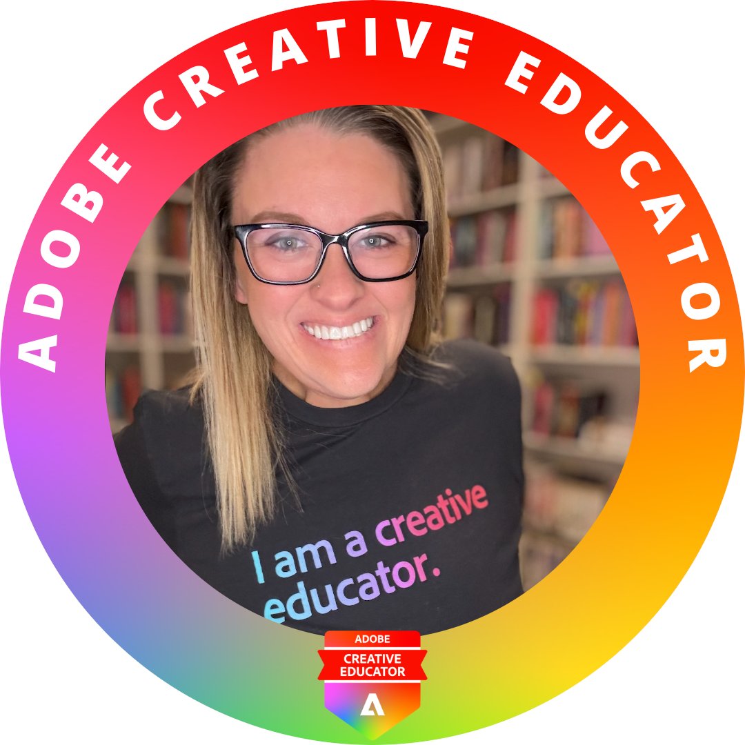 Amanda Hunt she/her 🔜 #ISTELive25 (@thenextgenlib) on Twitter photo I’m proud to be an Adobe Creative Educator - empowering Ss through creativity, amplifying their voices, & joyful learning.
📷 Connect with the community here: adobe.ly/edu #AdobeEduCreative <a href="/AdobeForEdu/">Adobe For Education</a> <a href="/MrsBongiornoEdu/">Martha Bongiorno #AdobeEduCreative</a> <a href="/annkozma723/">Ann Kozma</a> <a href="/ShelMcConville/">Shel McConville ✏️</a> #edtech I’m proud to be an Adobe Creative Educator - empowering Ss through creativity, amplifying their voices, & joyful learning.
📷 Connect with the community here: adobe.ly/edu #AdobeEduCreative <a href="/AdobeForEdu/">Adobe For Education</a> <a href="/MrsBongiornoEdu/">Martha Bongiorno #AdobeEduCreative</a> <a href="/annkozma723/">Ann Kozma</a> <a href="/ShelMcConville/">Shel McConville ✏️</a> #edtech