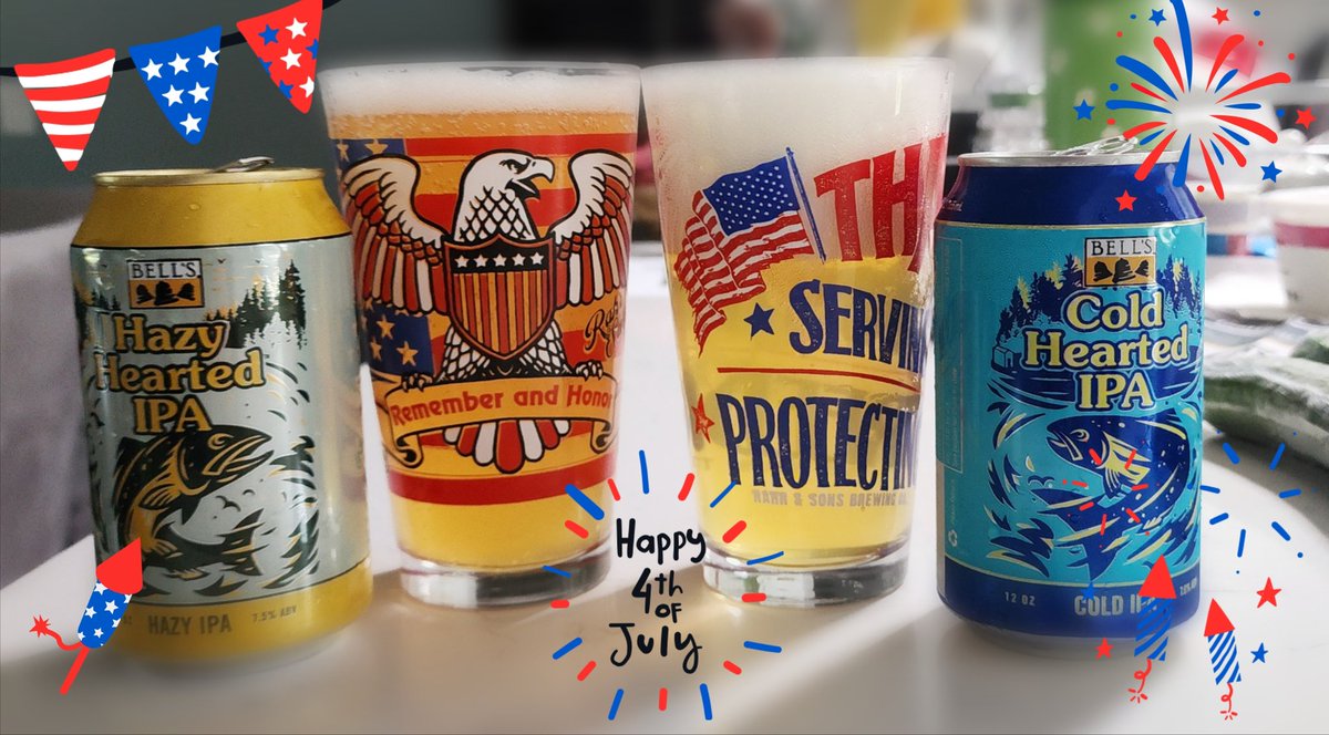 Darrin Everitt (@dre_go_fish) on Twitter photo We're kicking off this #4thofJuly with a couple of delicious <a href="/BellsBrewery/">Bell's Brewery</a> IPA Variety. Cheers from The Villages, FL. π»πΊπ² Have fun, be safe π»πΊπ² We're kicking off this #4thofJuly with a couple of delicious <a href="/BellsBrewery/">Bell's Brewery</a> IPA Variety. Cheers from The Villages, FL. π»πΊπ² Have fun, be safe π»πΊπ²