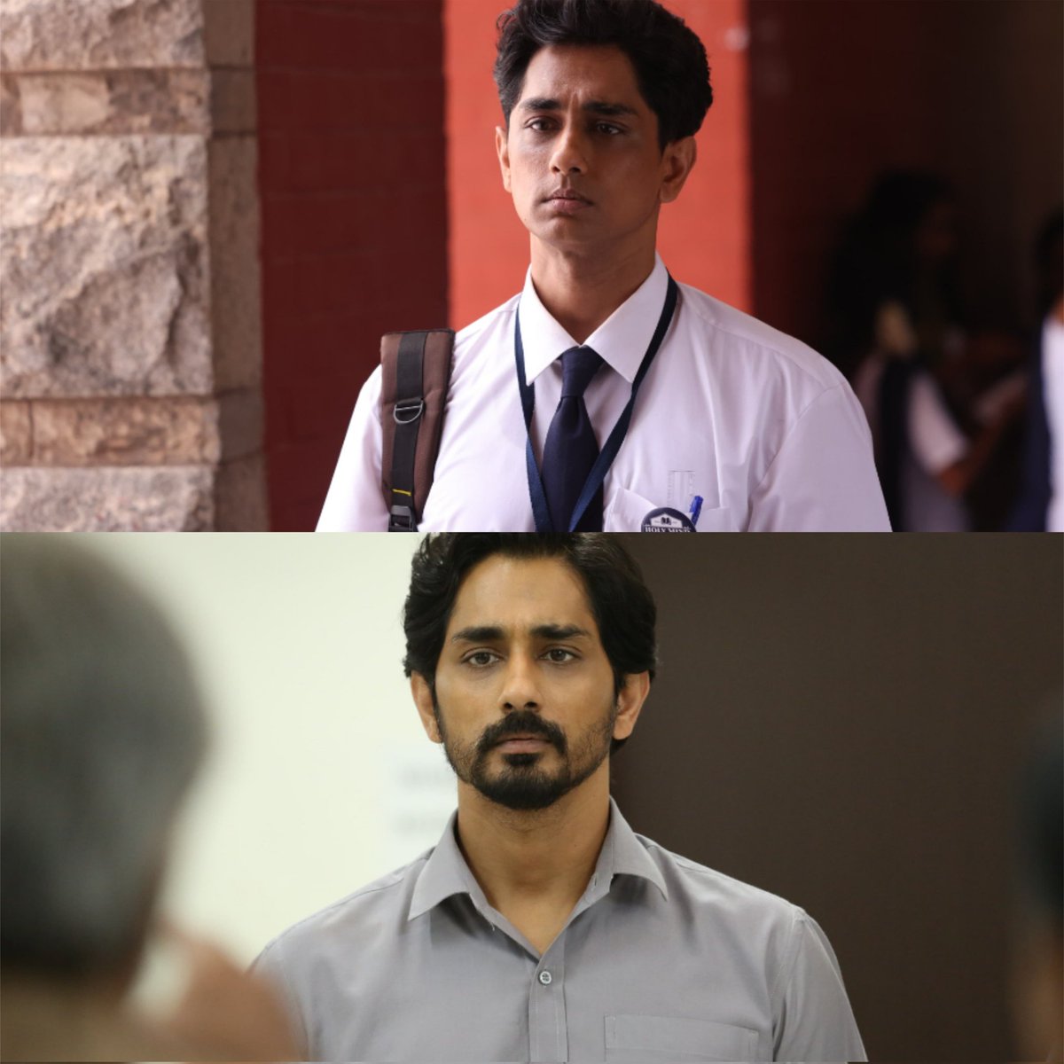 From A 15 Year Old Schoolboy To A 40 Year Old Working Man, #Siddharth Showcases His Versatility In #3BHK. He Has Acted Exceptionally Well Throughout👍