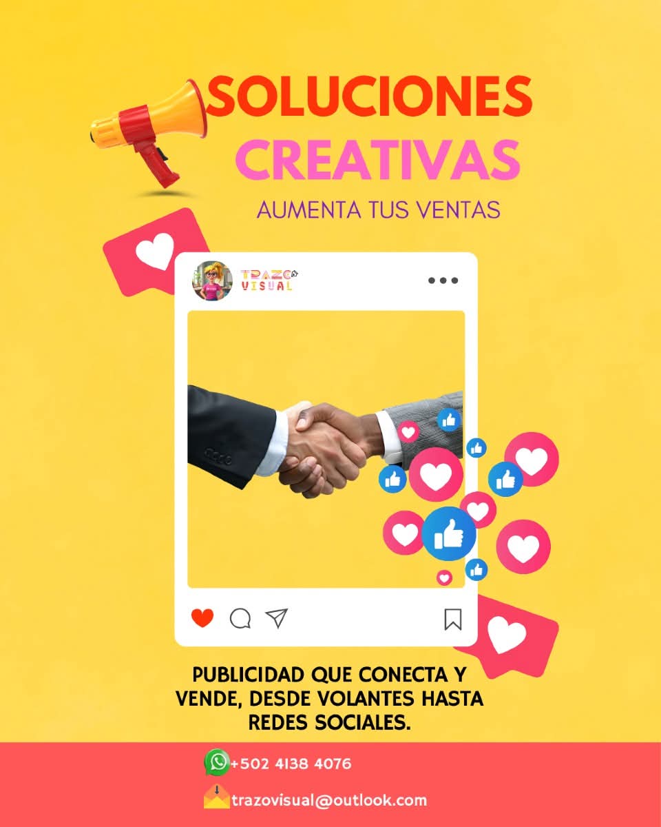 TrazoVisual's tweet image. 📣 ¿Diseños bonitos? Sí.¿Diseños que venden? 
¡Dale voz visual a tu negocio! 🎯 Escríbenos.
#PublicidadEfectiva #DiseñoQueVende #TrazoVisual #RedesConImpacto #VolantesCreativos #PublicidadGuatemala #MarketingVisual #EmprendedoresGT #disenografico #Publicidad #promoción #emprender
