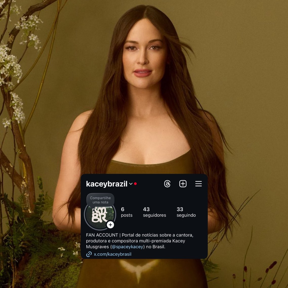 KaceyBrasil's tweet image. Nos acompanhe também pelo Instagram!
🔗 instagr.am/kaceybrazil