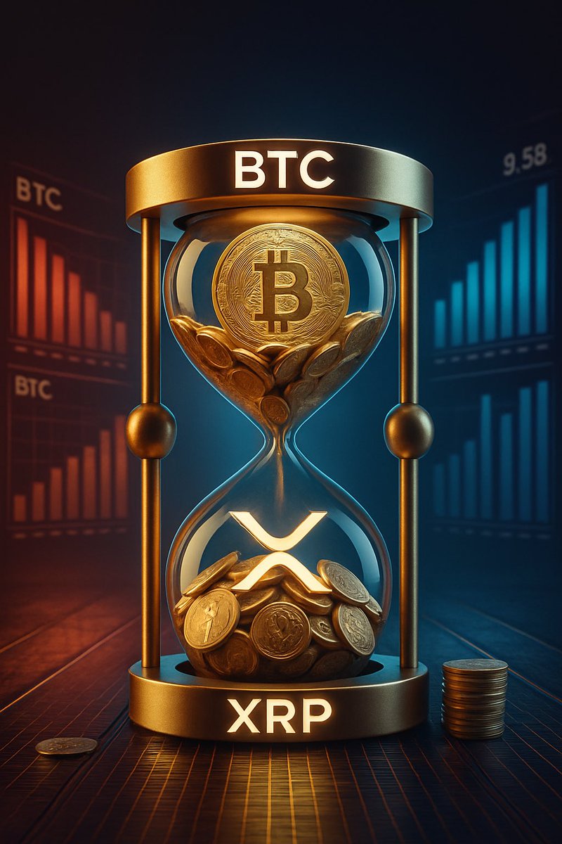 🕰️ Time is running out. Very soon, all the capital in BTC will start flowing into #XRP.

Mark my words! 🫶