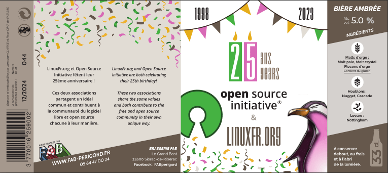 illwieckz's tweet photo. LinuxFr (@linuxfrorg) rejoint l'Open Source Initiative (@OpenSourceOrg) !

⭐ https://t.co/GbNMkyZXYu ⭐

#FOSS #FLOSS #Linux #LogicielLibre #OpenSource #French #France #LangueFrançaise #Francophonie #Cocorico #OSI #LinuxFr https://t.co/FzGHrsh1x9