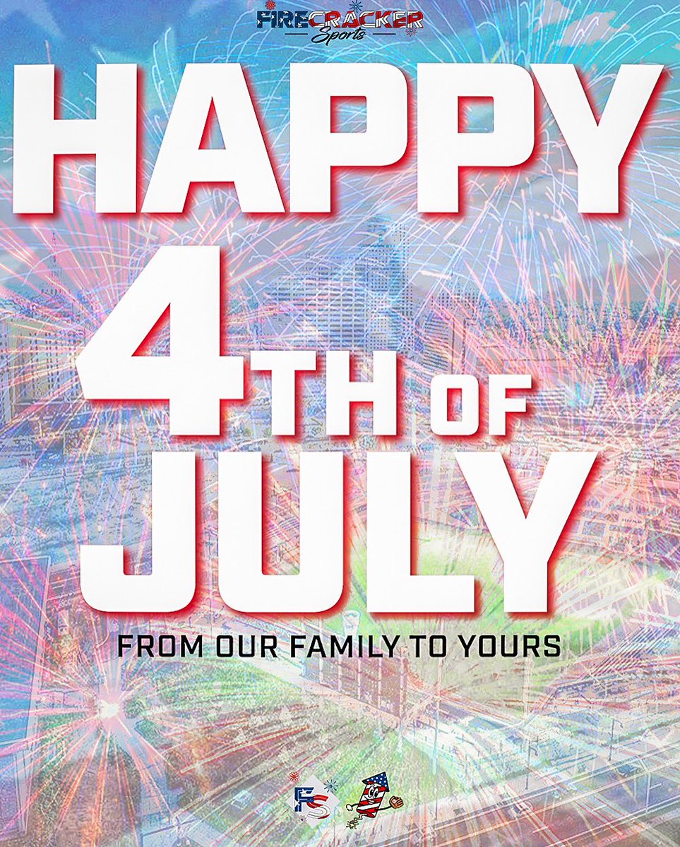 Wishing everyone in our Firecracker family a happy 4th of July and thank you for all of your support through the summer🎉❤️