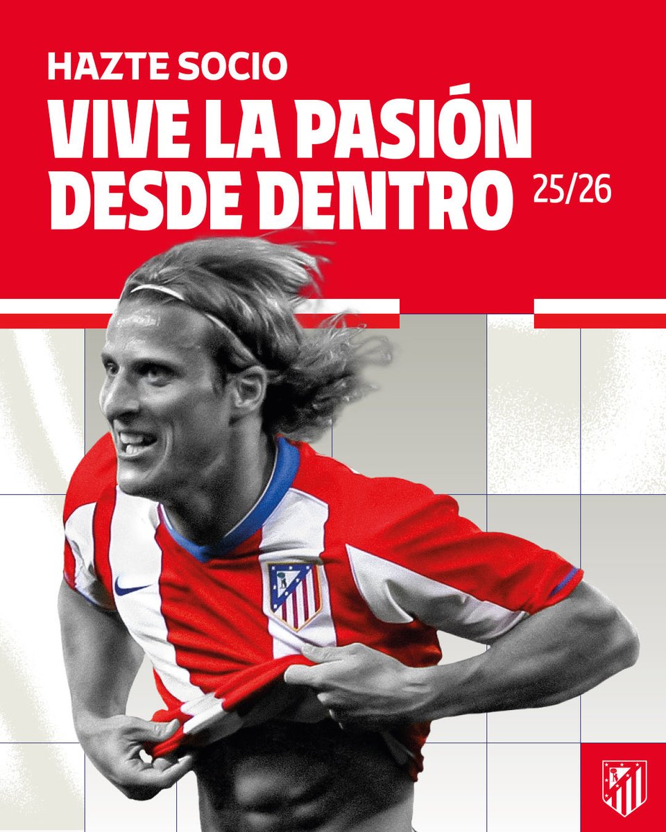 Diego Forlán será la imagen del carné de socio de la temporada 2025/26 ❤️🤍

ℹ️ loom.ly/QTYLzqY