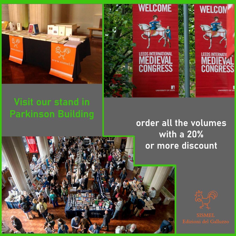 We are ready for the International Medieval Congress 2025! Visit our stand at the bookfair.
Thank you to the IMC Staff and see you soon! <a href="/IMC_Leeds/">IMC_Leeds</a>  #sismel #IMC2025