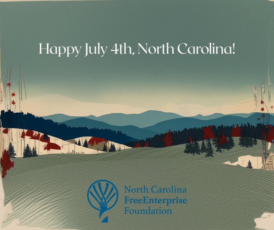 Since declaring independence in 1776, Americans have fought and sacrificed to preserve the freedoms we cherish.

Today, we celebrate liberty—and renew our commitment to keeping America and North Carolina FREE.

Happy 4th of July, NC!