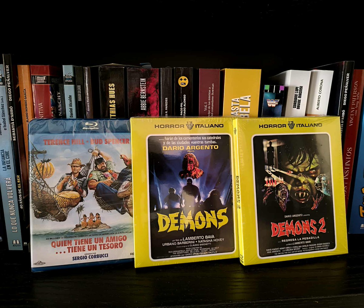 AppleheadTeam's tweet photo. Estas son las últimas ediciones en Blu-ray en las que hemos colaborado.
#bluray #appleheadteam https://t.co/b3QYjOKFEZ