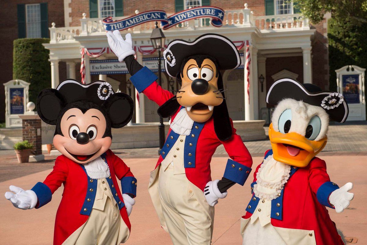 Mickey_Central's tweet photo. Happy Birthday America! 🇺🇸 https://t.co/GbswaLQBqy