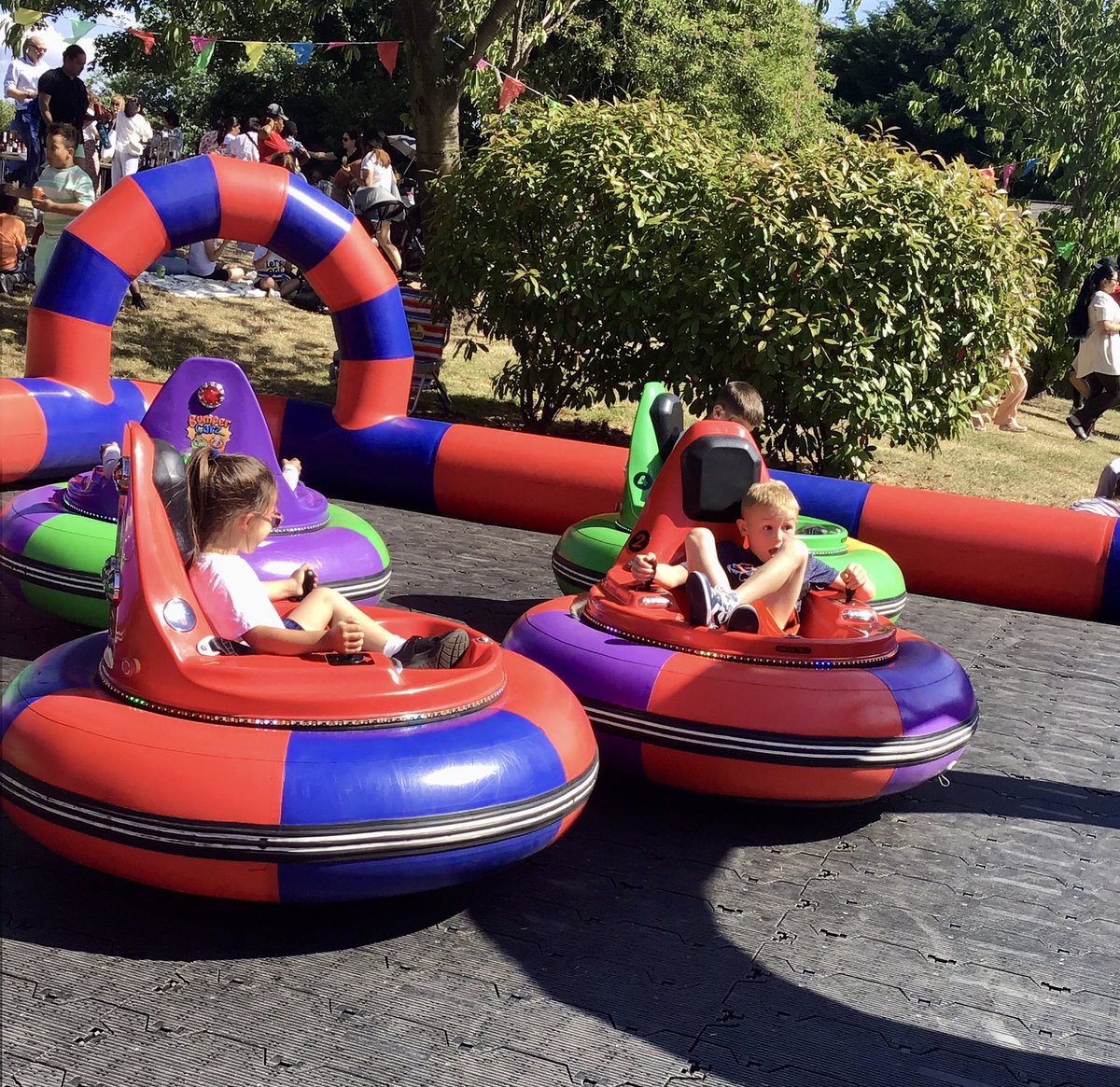 The Annunciation community has come together! The summer fair is in full swing!