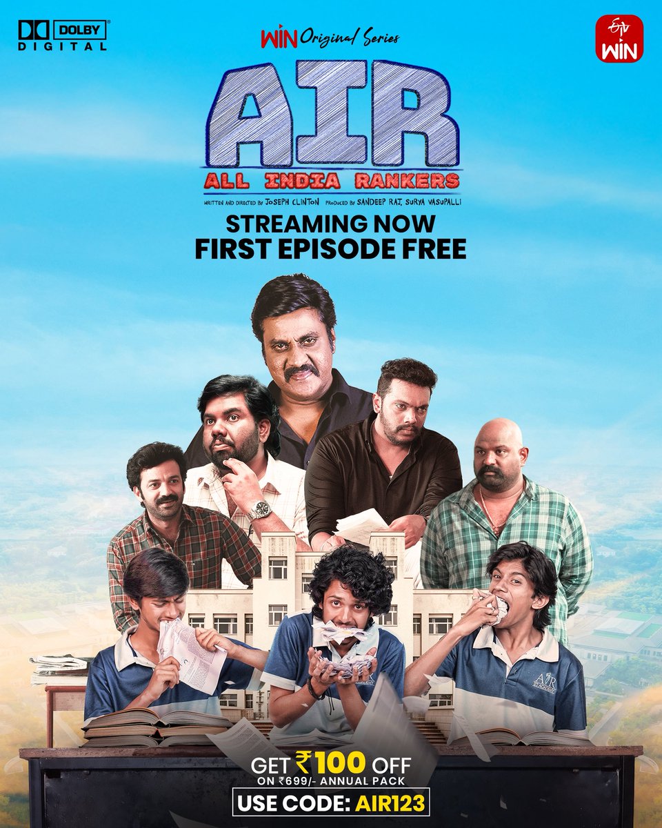 imsarathchandra's tweet image. Congratulations on delivering yet another blockbuster with #AIR! Seeing so many positive reviews pouring in. Big thanks to @sandeepraaaj for bringing this rooted, relatable story to life and to @thisisnitin1111 &amp;amp; @krishna_kri for backing the kind of content people are truly…
