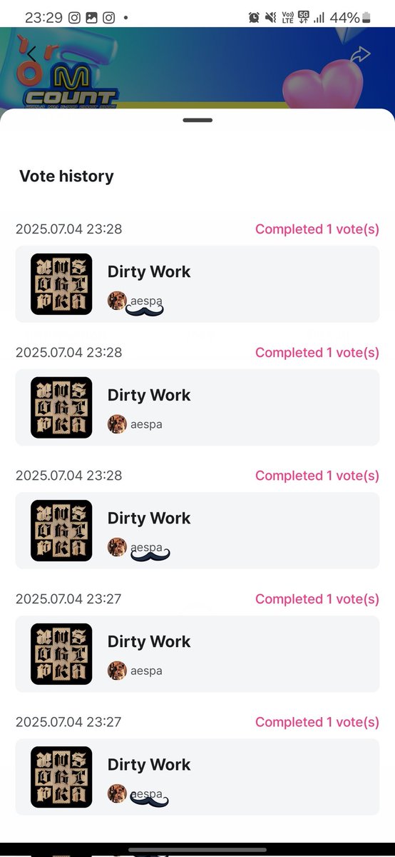 seriously yall better vote..