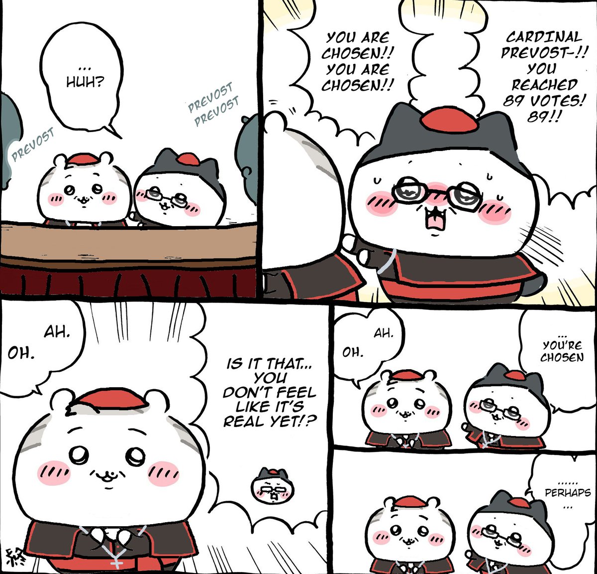 lesbomaxxing's tweet image. guys can someone pls check on Cardinal Chiievost?