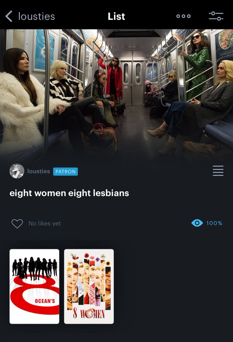 evilredbottoms's tweet image. love me some eight lesbian criminals
