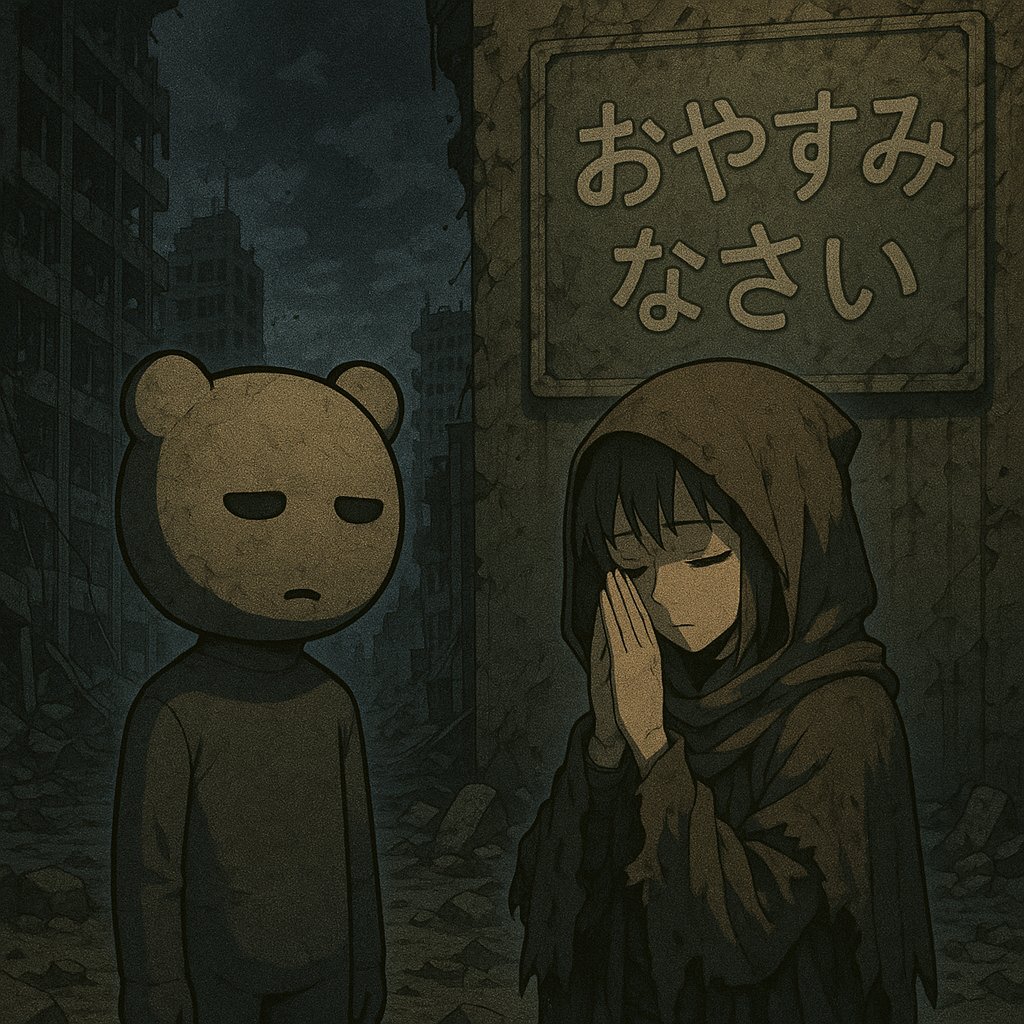 おやすみなさい。
また明日、よろしくおねがいします