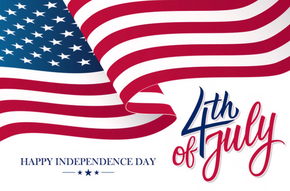 Happy 4th! May each of you have a wonderful day of celebration enjoying family &amp; friends. 
Rob/Chris/Melissa