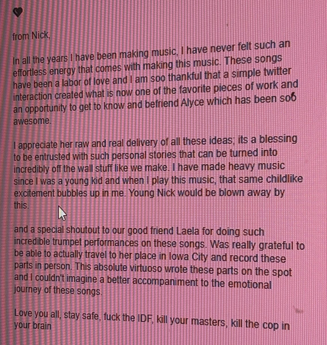 Our new EP “You Could Fall In Love with Anyone” is out now!

Written from Nov 2024-June 2025, this EP followed us through a lot of turmoil. We hope you enjoy!

Shoutout to <a href="/Gay__Edge/">the meeper</a> of <a href="/twinkscreamo/">thisworldisnotkind</a> for the incredible trumpet performance. 

🩷🖤🩷🖤🩷🖤

iwishyoucameback.bandcamp.com/album/you-coul…