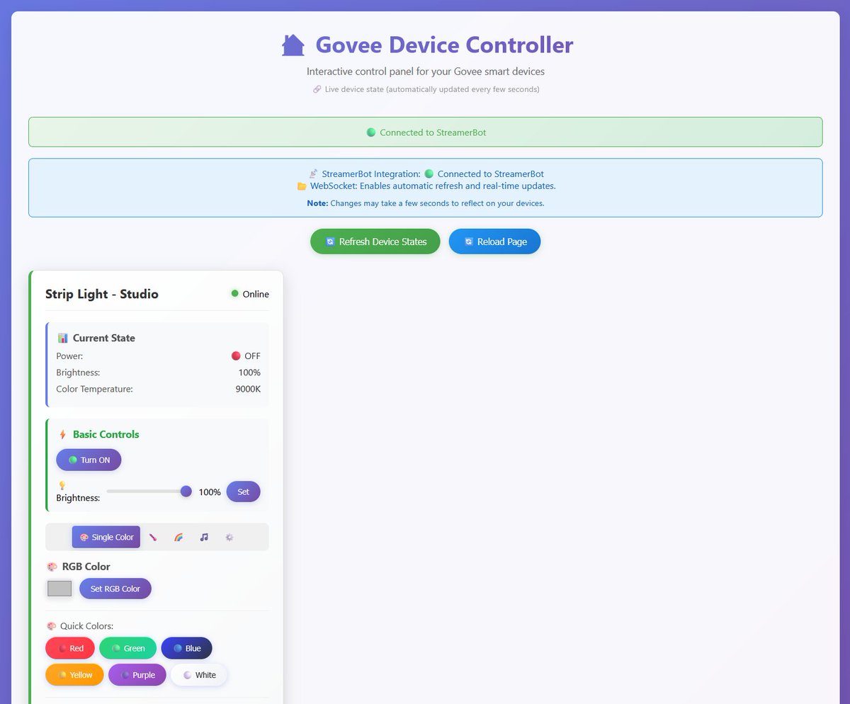 Andi_Stone's tweet image. A little something i&apos;m working on for my music streams for interactive lights and yes, I will be making it public!

Hey @GoveeOfficial any chance of a cheeky hookup so I can flesh this out with many of your devices please? I currently only have a single light strip!