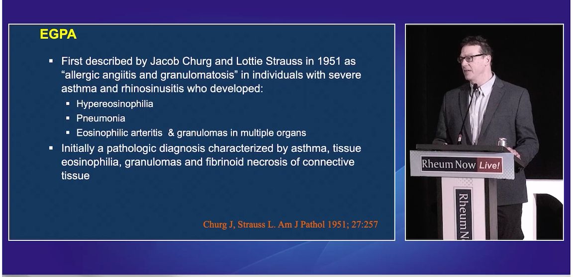 ICYMI: EGPA in 2025 

Eosinophilic Granulomatosis with Polyangiitis (EGPA), the artist formerly known as Churg-Strauss syndrome, remains somewhat of a rogue agent among the vasculitides. 

buff.ly/Ftw6jPj