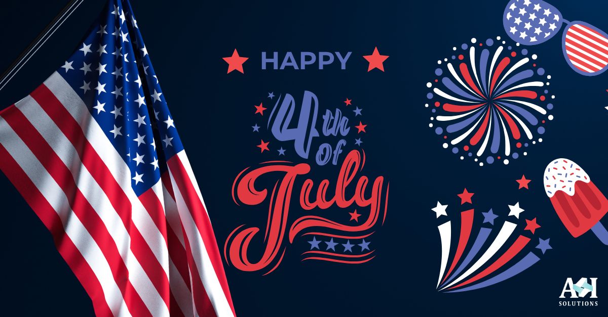 Happy 4th of July from A&amp;I Solutions! Wishing you a joyful Independence Day.