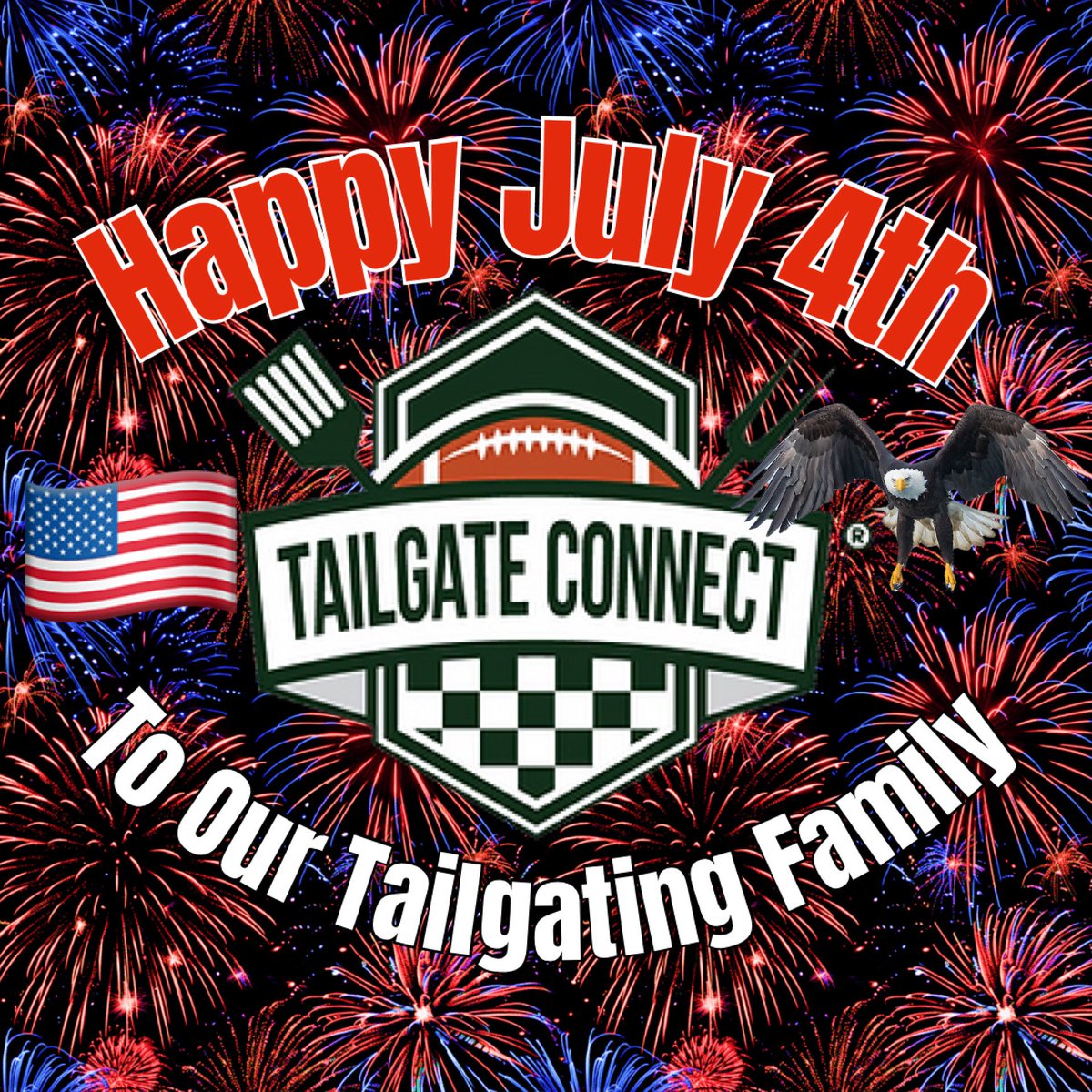 TailgateConnec's tweet image. Happy July 4th to our tailgating family! 

#usa #july4th