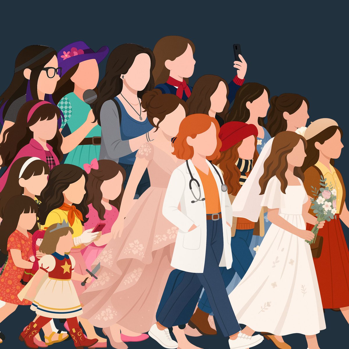 larimanoela's tweet image. Minhas meninas/mulheres ❤️ Todas que já fui!