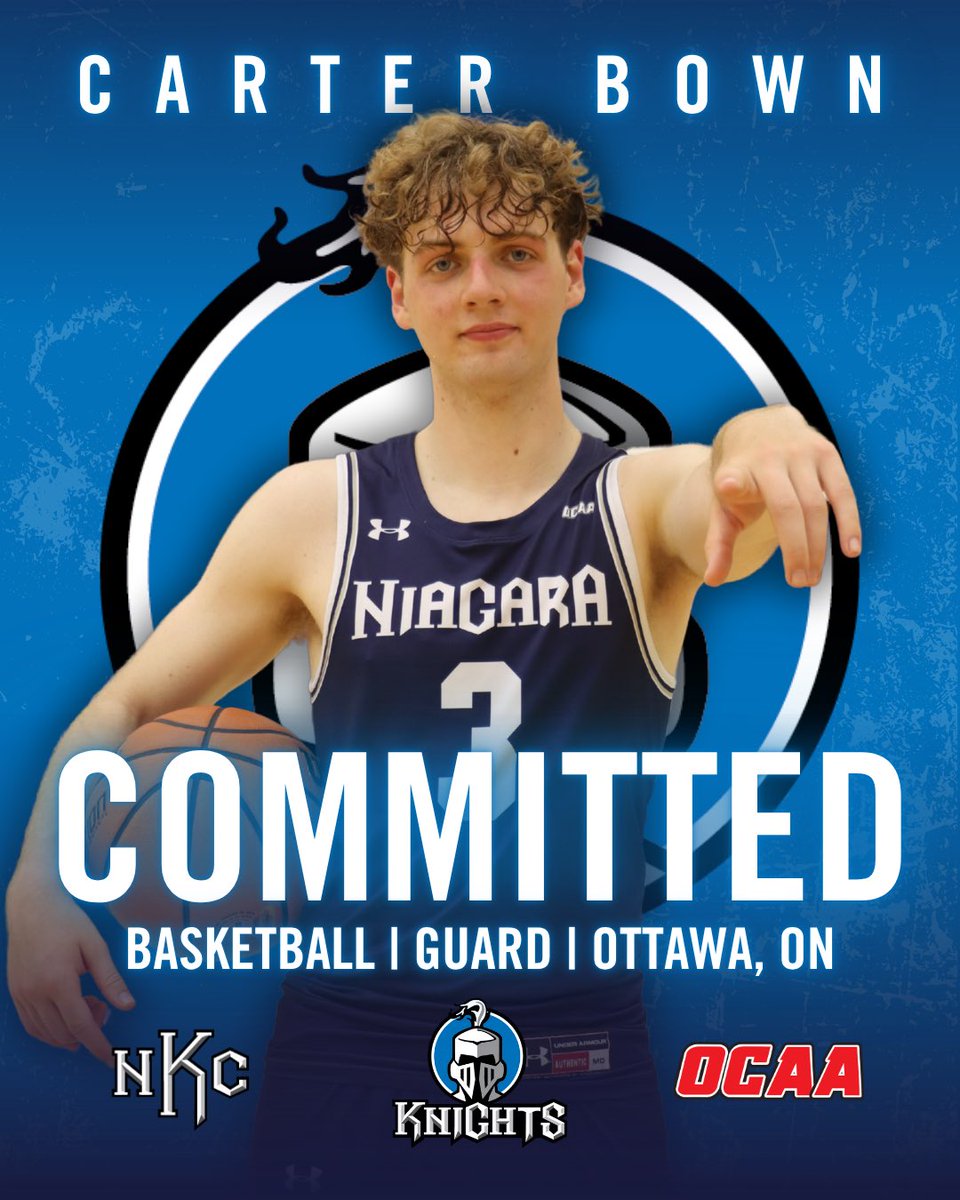 🚨 NEW SIGN ALERT 🚨 Carter Bown is the newest member of our Knights Men’s Basketball program!

Welcome Carter!

Program: Sports Management
Previous School: Hoosac School
Club Team: 6th Boro Hoops

#goknights 🏀