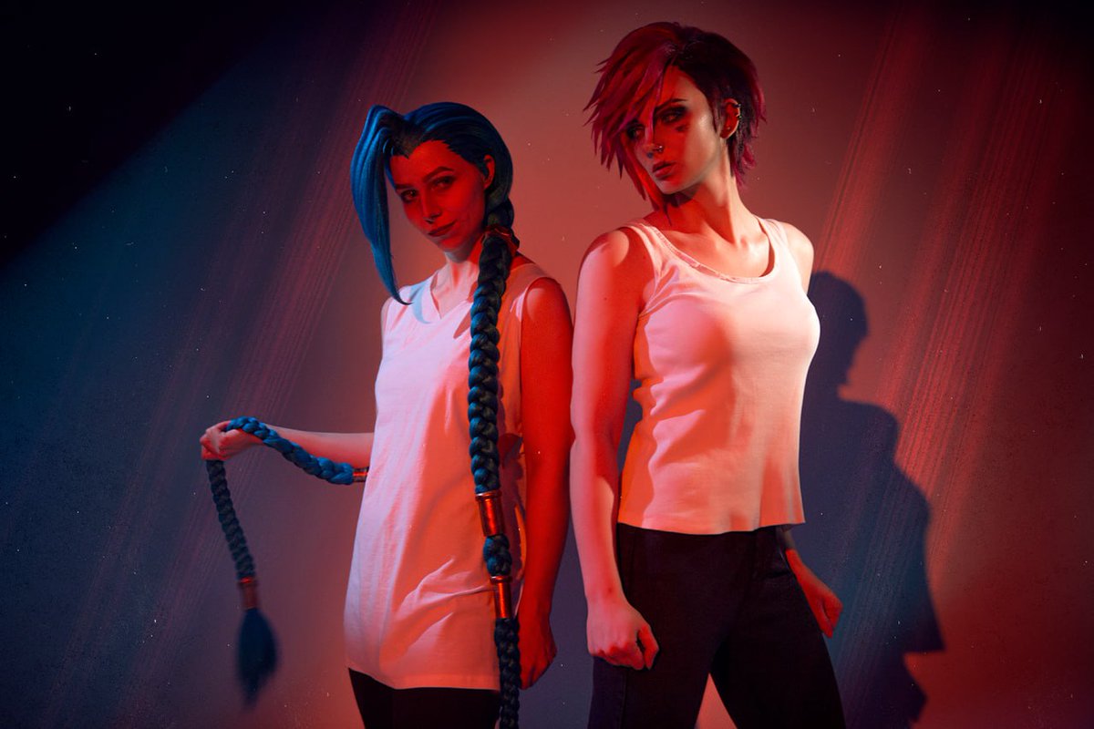 agflower1's tweet image. New stills of Vi and Jinx from Arkane's opening!
All exclusives on my Patreon. Link in Bio!
#cosplay #jinx #ci #arcane #lol #leagueoflegends