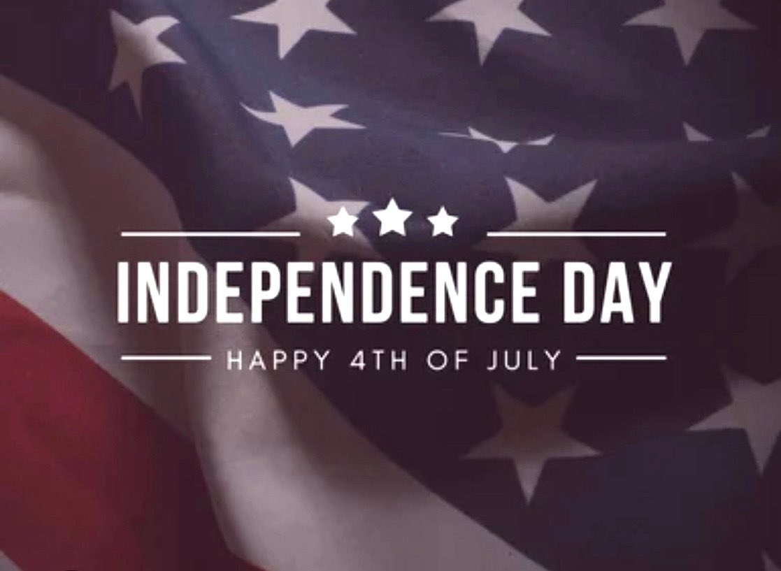 Happy Independence Day! Today we celebrate our great country we call home and the freedom it has provided us. Stay safe while celebrating this weekend.