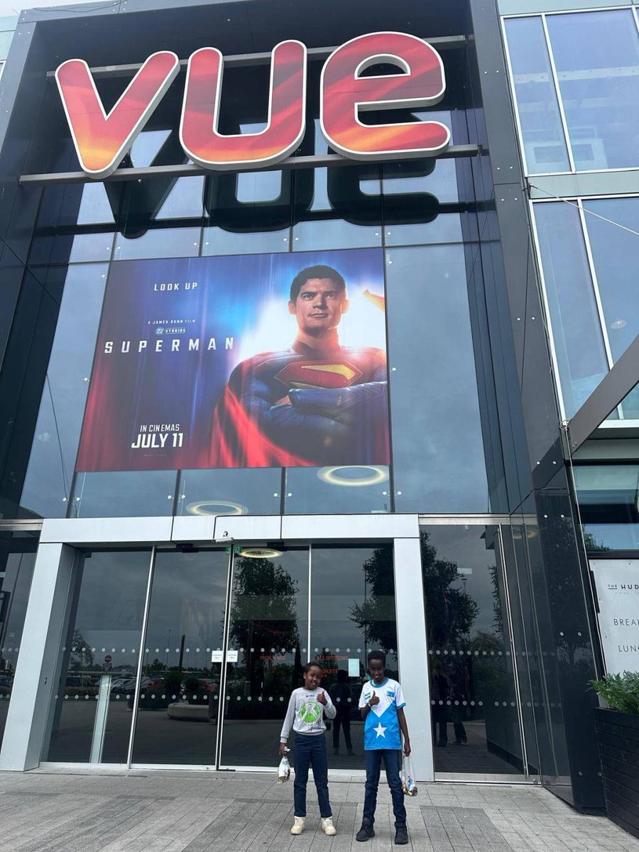 Saed and Sahid Ahmed loved their trip to the cinema today. They loved the School Summer Camp this week.