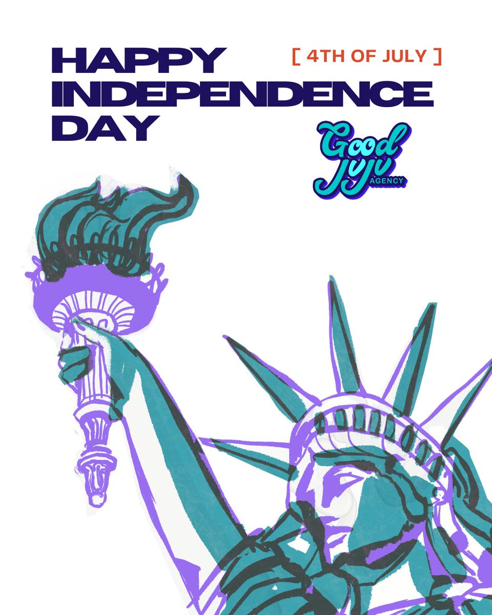 Serving up red, white, and good juju all day long 🇺🇸✨

Happy 4th from the GJJ crew 💥✨🇺🇸

#GoodJuJu #FourthOfJuly