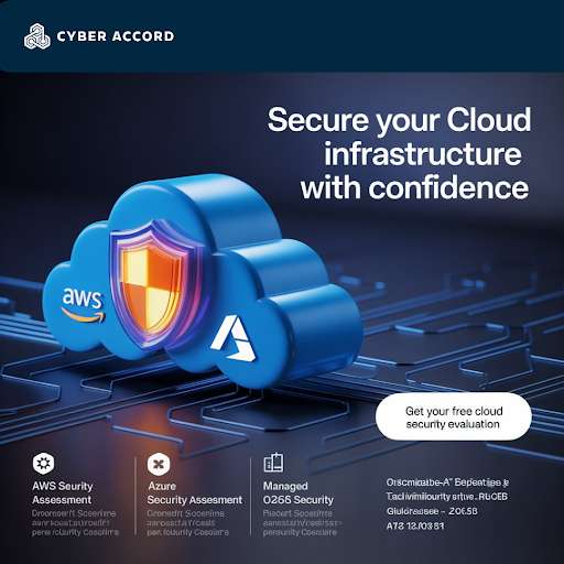 ☁️ Secure your AWS &amp; Azure cloud infrastructure with confidence.
 🔒 Free cloud security evaluation available now!
👉 cyberaccord.com
 #CloudSecurity #AWS #Azure