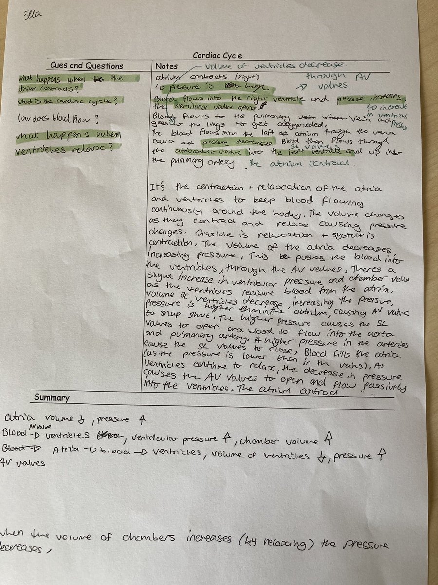 Manor_AHT_TL's tweet image. Following our professional learning about Cornell Notes yesterday @TheManorAcademy some Y12 students used this technique today to streamline their work in their science lessons, ready for future revision #SmashingIt @Manor_HOD @TTCTrust