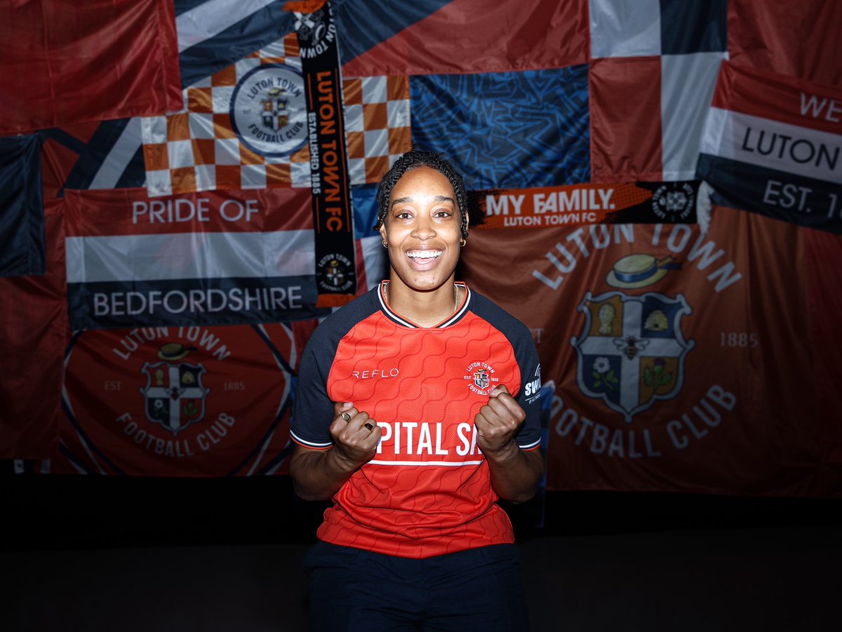 LutonTownLadies's tweet photo. Leyah in the new threads 😮‍💨 https://t.co/9Q6avENSBJ