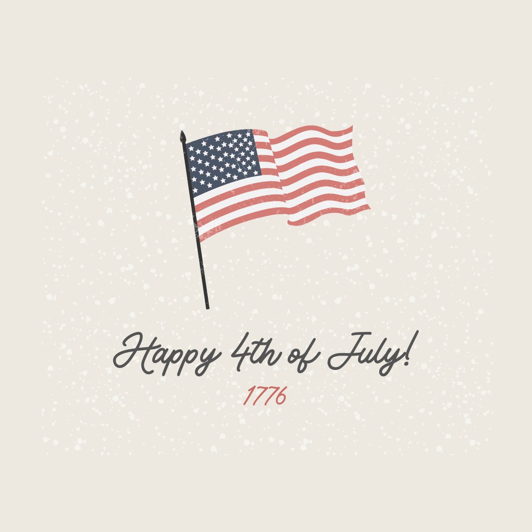 KerrAgency's tweet photo. Happy Independence Day! 🇺🇸 Today, we celebrate freedom, unity, and the spirit of our nation. Our office is closed in observance of the holiday. Enjoy the festivities and stay safe! 🎆❤️🤍💙 https://t.co/iaZGyQnQJH
