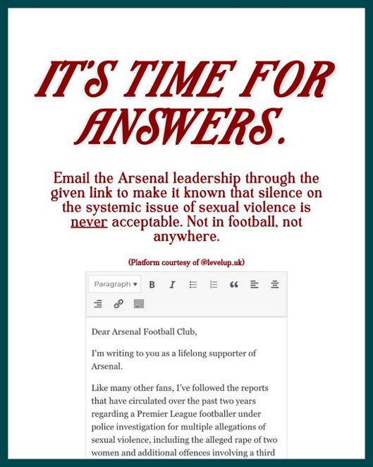 ‘emirates crowd’ wow what a great way to dismiss those who tried to make change and get their voices heard