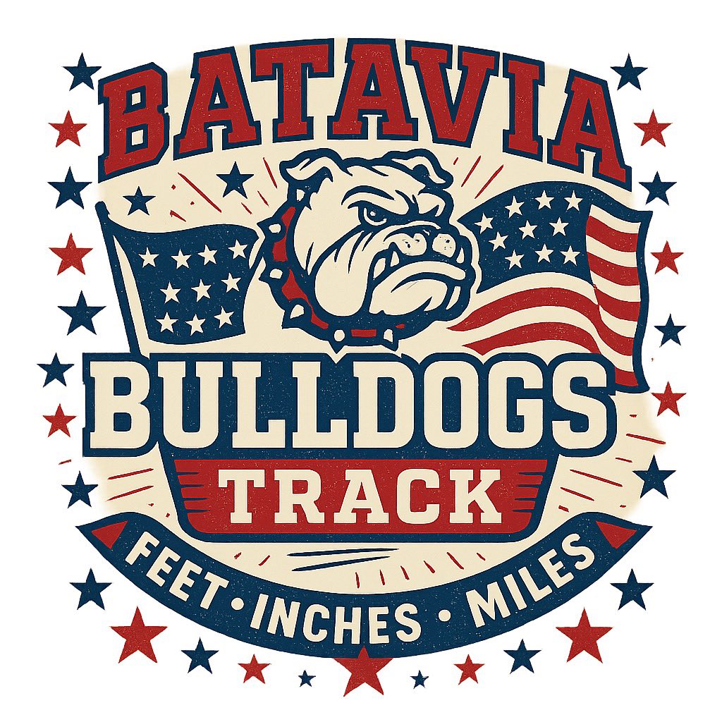 On this 4th of July Batavia Track appropriately honors America by continuing to use the American  US Customary measurement system at all home meets in 2026! Go Bulldogs! #MakeTrackRelevantAgain