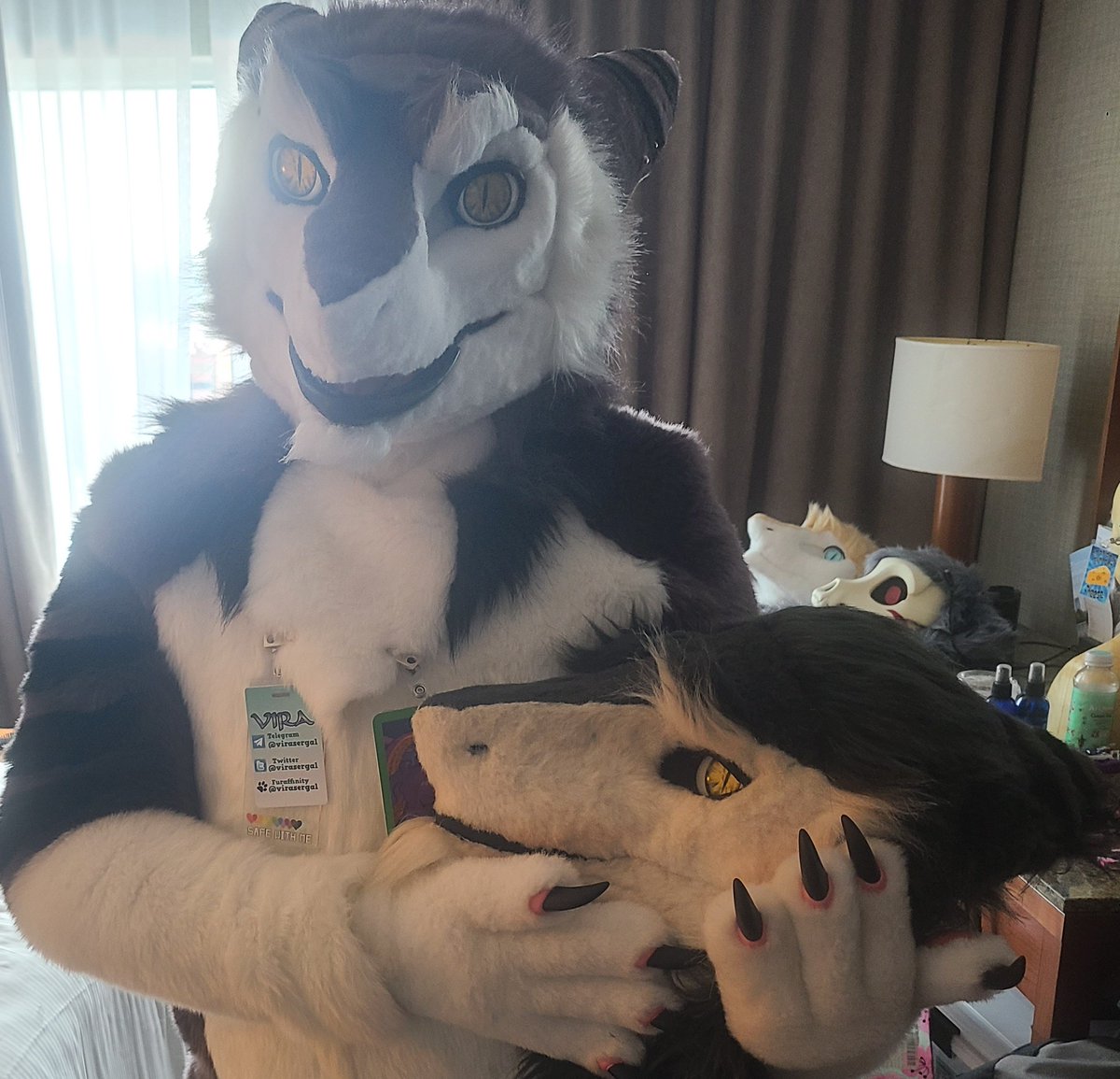 Here we go!
(Fresh v2 this year with my more accurate to ref colors)

#Anthrocon #anthrocon2025