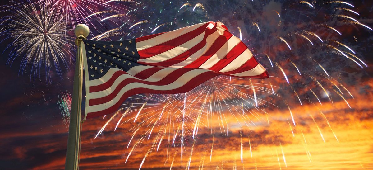 Happy Independence Day to all.  Be safe and have a great day. Happy 249th to the greatest nation of all!!