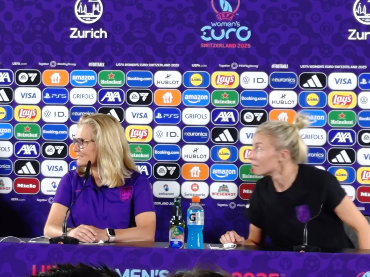 On the eve of France v England.
Sarina on France dropping captain Wendi Renard: "A legend, a trailblazer. France are still strong."
Leah on the camp: "We spend a lot of time together, we play Monopoly Deal, did a boat trip, and we're watching Giorgio (Russo) on Love Island "