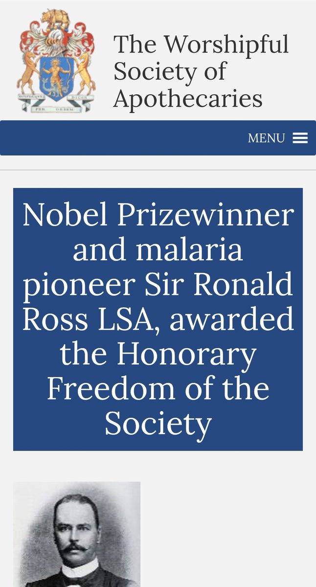 Golden_nuggiez's tweet image. Wu Lien-teh pioneered face masks for public health during the Manchuria Plague, foreshadowing today's covid masks.
Wu Lien-teh studied under Ronald Ross, who had honorary freedom of the Worshipful Company of Apocatheries.
Clan Ross were allies and favorites of Robert the Bruce.