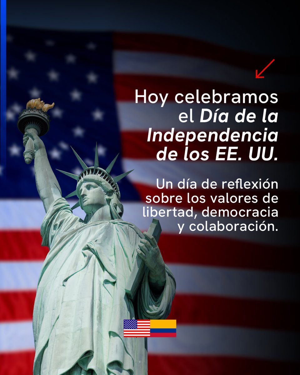 amchamec's tweet image. Hoy, en el Día de la Independencia de los Estados Unidos, celebramos los valores de libertad, democracia y cooperación internacional. En AMCHAM Quito Ecuador, nos sentimos orgullosos de seguir trabajando para fortalecer los lazos comerciales entre Ecuador y EE. UU. 🇪🇨🇺🇸