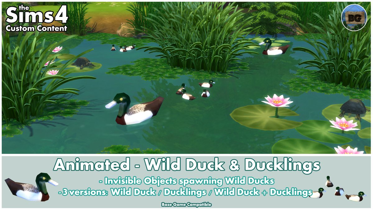 🎉'New' Updated Mods: 3 Wild Duck mods🎉
I've updated 3 Wild Duck mods.
For more info and the download link, click below.
🔽patreon.com/posts/132962955

#TheSims4 #Sims4 #TheSims4Mods #TheSims4CustomContent #TheSims4CC