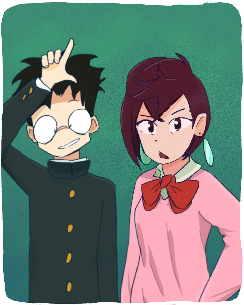 oukunaut's tweet photo. THEY'RE BACK!  #dandadan #ダンダダン #okarun #momoayase #art #anime #sciencesaru https://t.co/WZYjG4GyQC