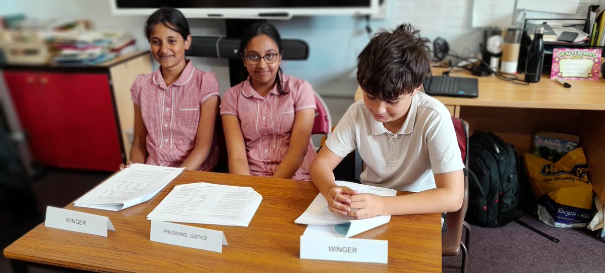 Beginning  our mock trail on cyberbullying 
<a href="/trinity_ashton/">Holy Trinity Primary</a> <a href="/GmmaMic/">@gmma-mic</a>